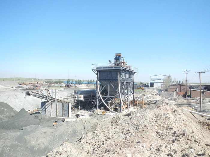 Dry discharge and dry stack technology of tailings and concentrate
