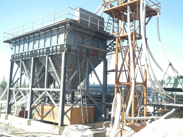 Dry discharge and dry stack technology of tailings and concentrate